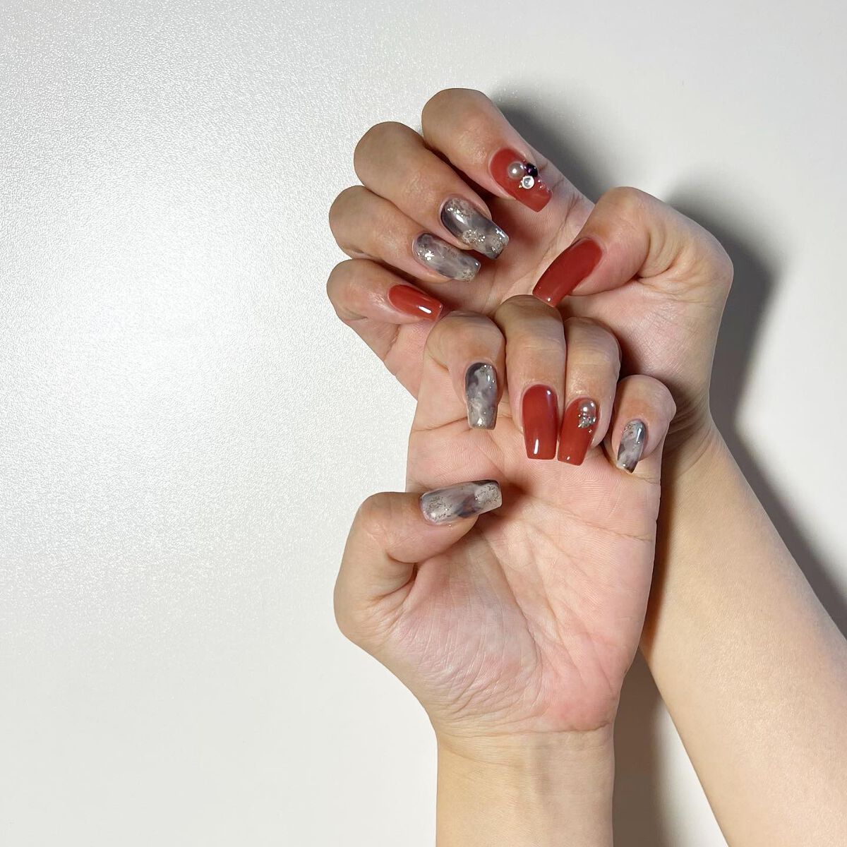 #秋ネイル,#ネイル,#ニュアンスネイル,#スカルプネイル,#ジェルネイル,#ママネイル,#ギャルネイル,#大人ネイル,#派手ネイル,#ネイル,#城陽ネイル,#京都ネイル,#大阪ネイル,#奈良ネイルのネイルデザイン