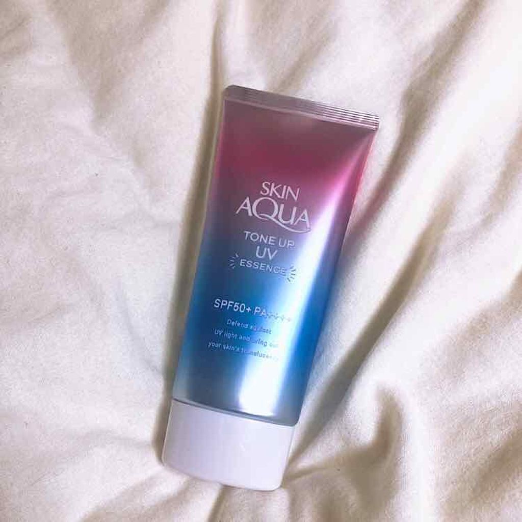 スキンアクア トーンアップUVエッセンス/スキンアクア/日焼け止めクリームを使ったクチコミ（1枚目）