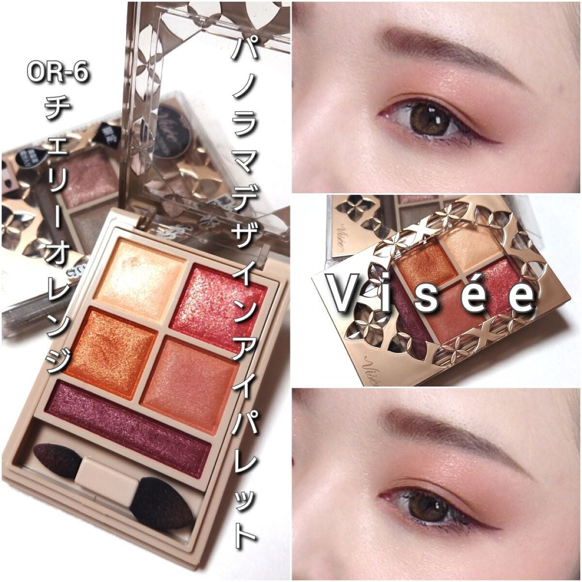 パノラマデザイン アイパレット/Visée/アイシャドウパレットを使ったクチコミ(7枚目)