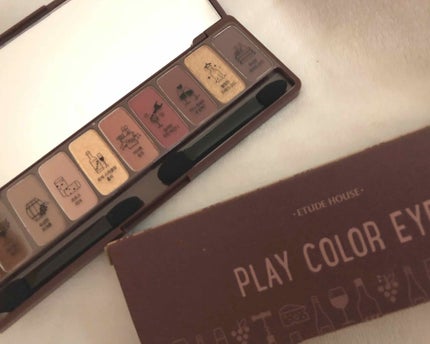 プレイカラー アイシャドウ/ETUDE/アイシャドウパレットを使ったクチコミ(1枚目)