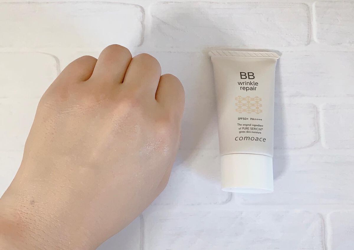 リンクルリペアBB/コモエース/BBクリームを使ったクチコミ(6枚目)