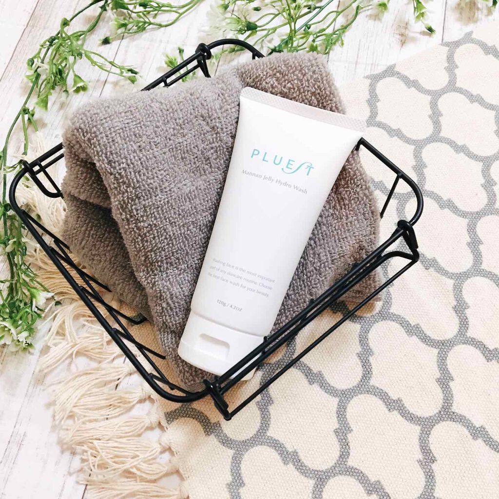 マンナンジェリーハイドロウォッシュ/PLUEST/洗顔料を使ったクチコミ（1枚目）