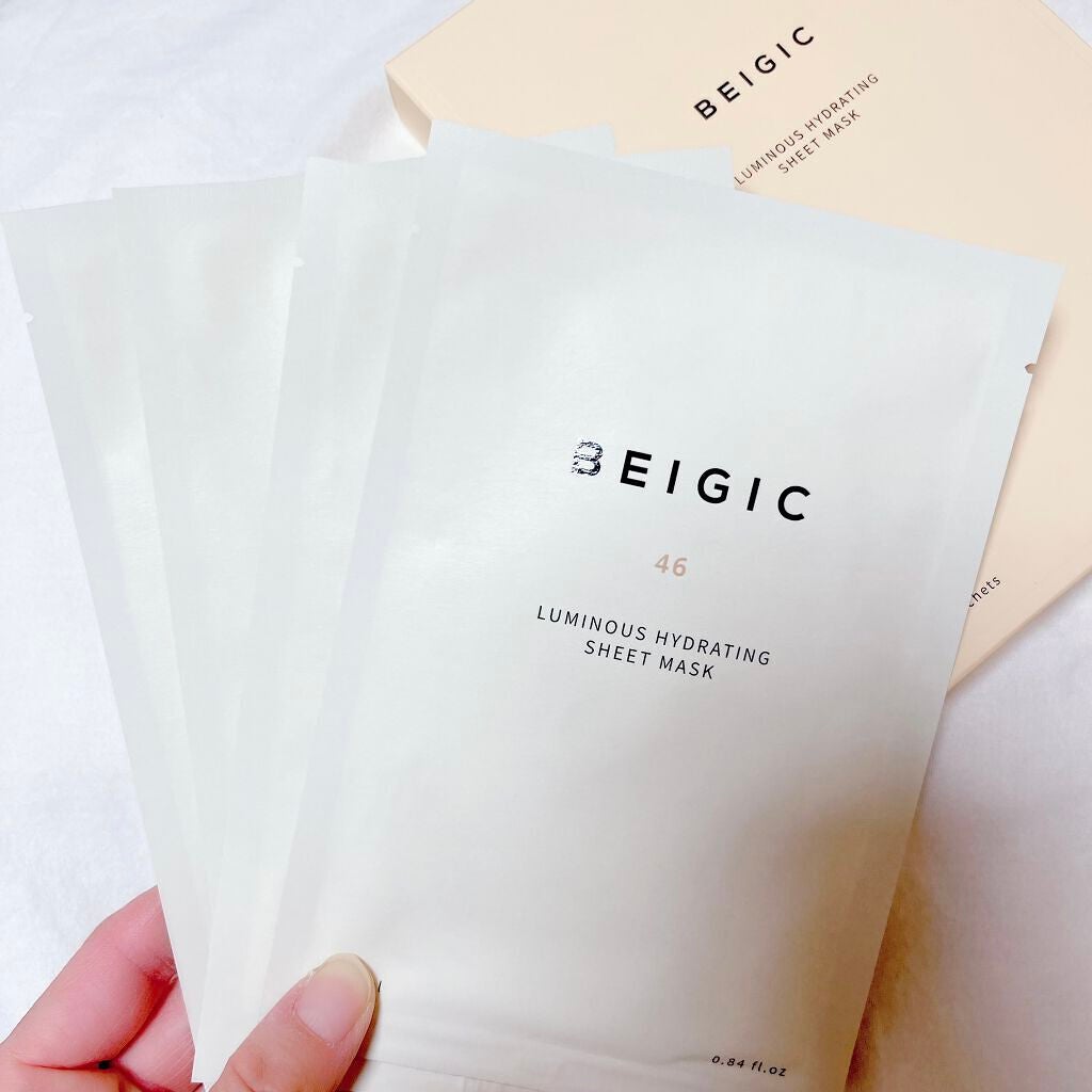 ルミナスハイドレーティングシートマスク/BEIGIC/シートマスク・パックを使ったクチコミ(2枚目)