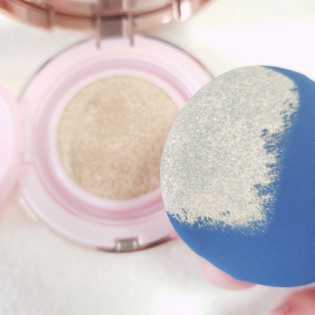 ピンクティーツリーカバークッション/APLIN/クッションファンデーションを使ったクチコミ（2枚目）