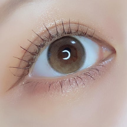 envie 1day ウォーターモカベージュ/envie/ワンデー(1DAY)カラコンを使ったクチコミ(3枚目)