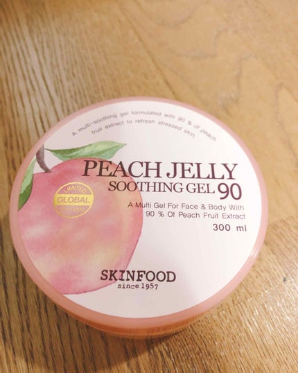 ピーチ ジェリー スージングジェル90/SKINFOOD/ボディローションを使ったクチコミ(1枚目)