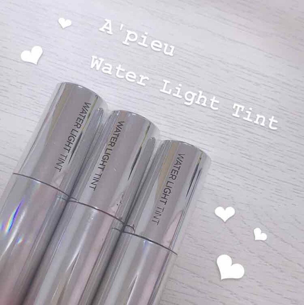 アピュー ウォーターライト ティント/A’pieu/リップティントを使ったクチコミ（1枚目）