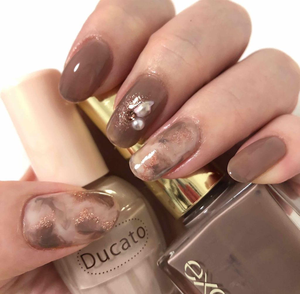 グロッシーコート/スキューズミー/オールインワンネイルを使ったクチコミ（1枚目）