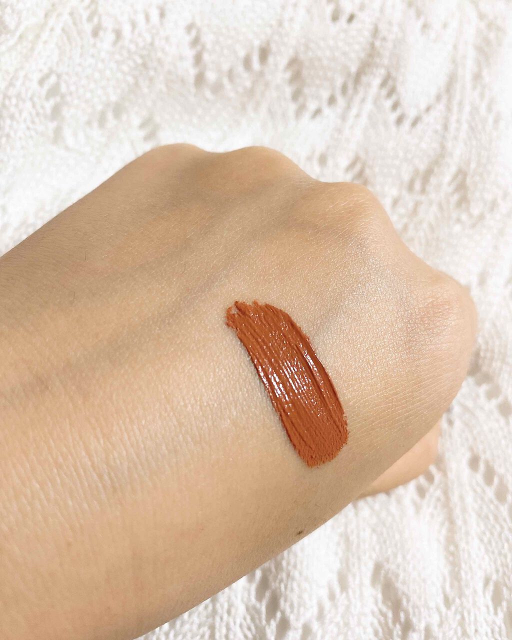 ビビッドコットン インクティント 6/innisfree/口紅を使ったクチコミ（2枚目）