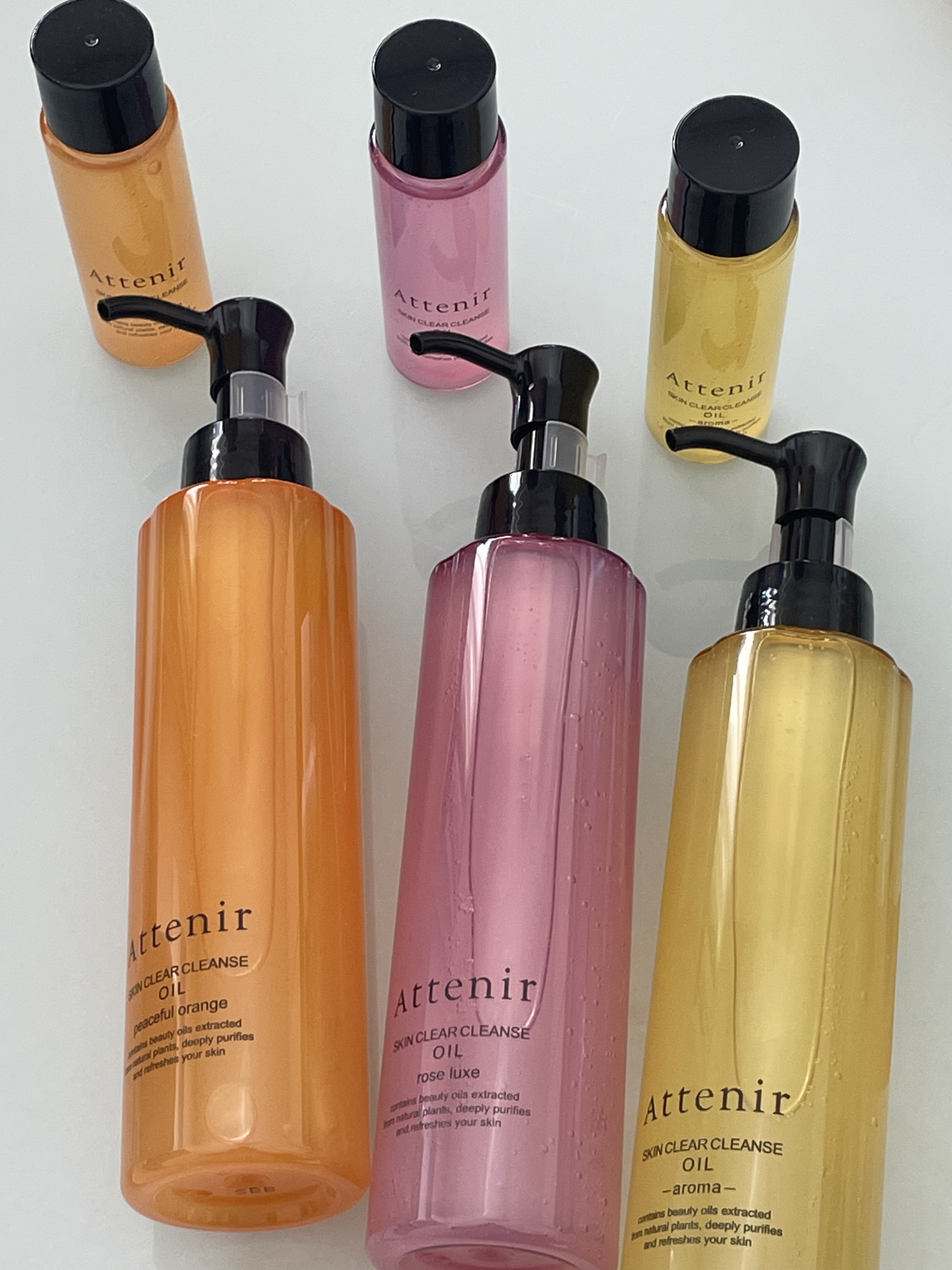 スキンクリア クレンズ オイル アロマタイプ ブーケ ド ローズ /アテニア/オイルクレンジングを使ったクチコミ（1枚目）