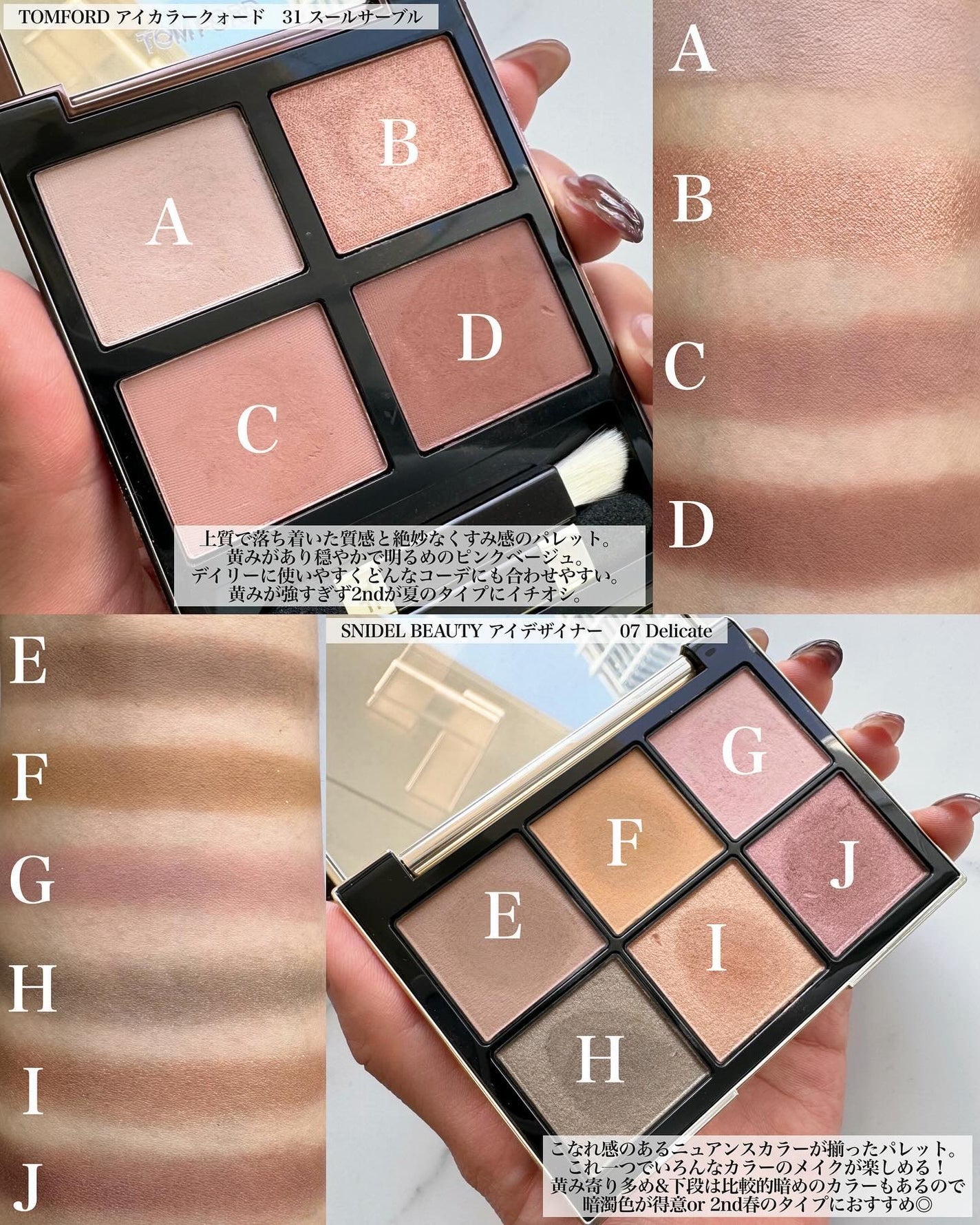 アイ カラー クォード/TOM FORD BEAUTY/アイシャドウパレットを使ったクチコミ(4枚目)