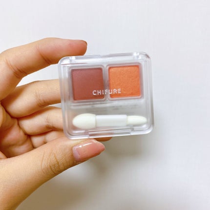 ツイン カラー アイシャドウ/ちふれ/アイシャドウパレットを使ったクチコミ(5枚目)