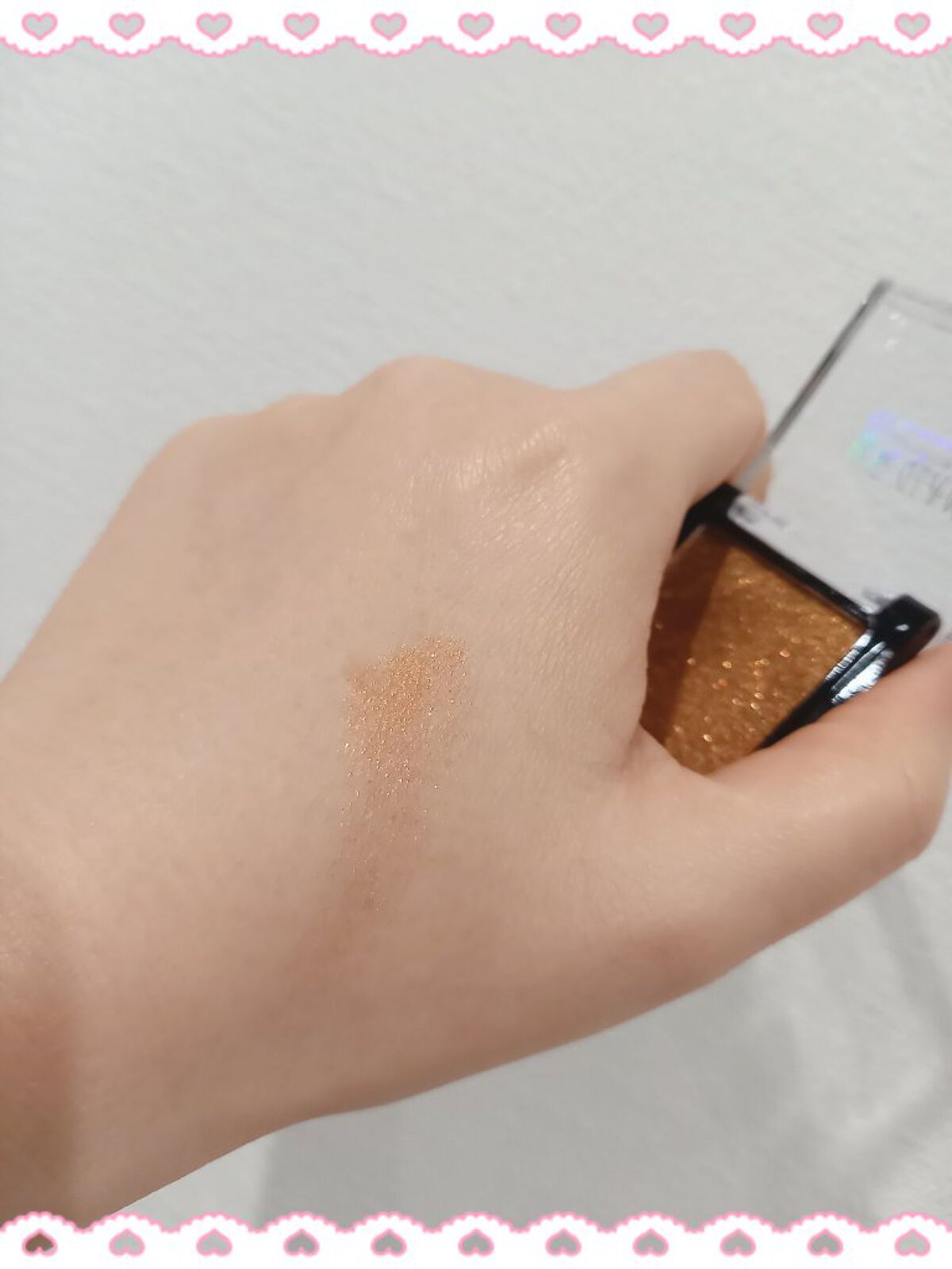 UR GLAM オーロラアイシャドウ 02/U R GLAM/単色アイシャドウを使ったクチコミ（2枚目）