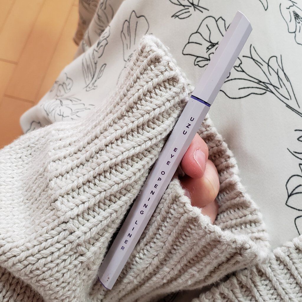 EYE OPENING LINER/UZU BY FLOWFUSHI/リキッドアイライナーを使ったクチコミ（2枚目）