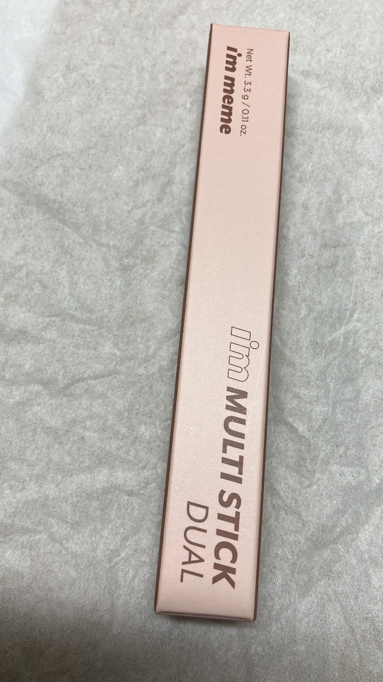 アイムマルチスティック デュアル/i’m meme/シェーディングを使ったクチコミ（1枚目）