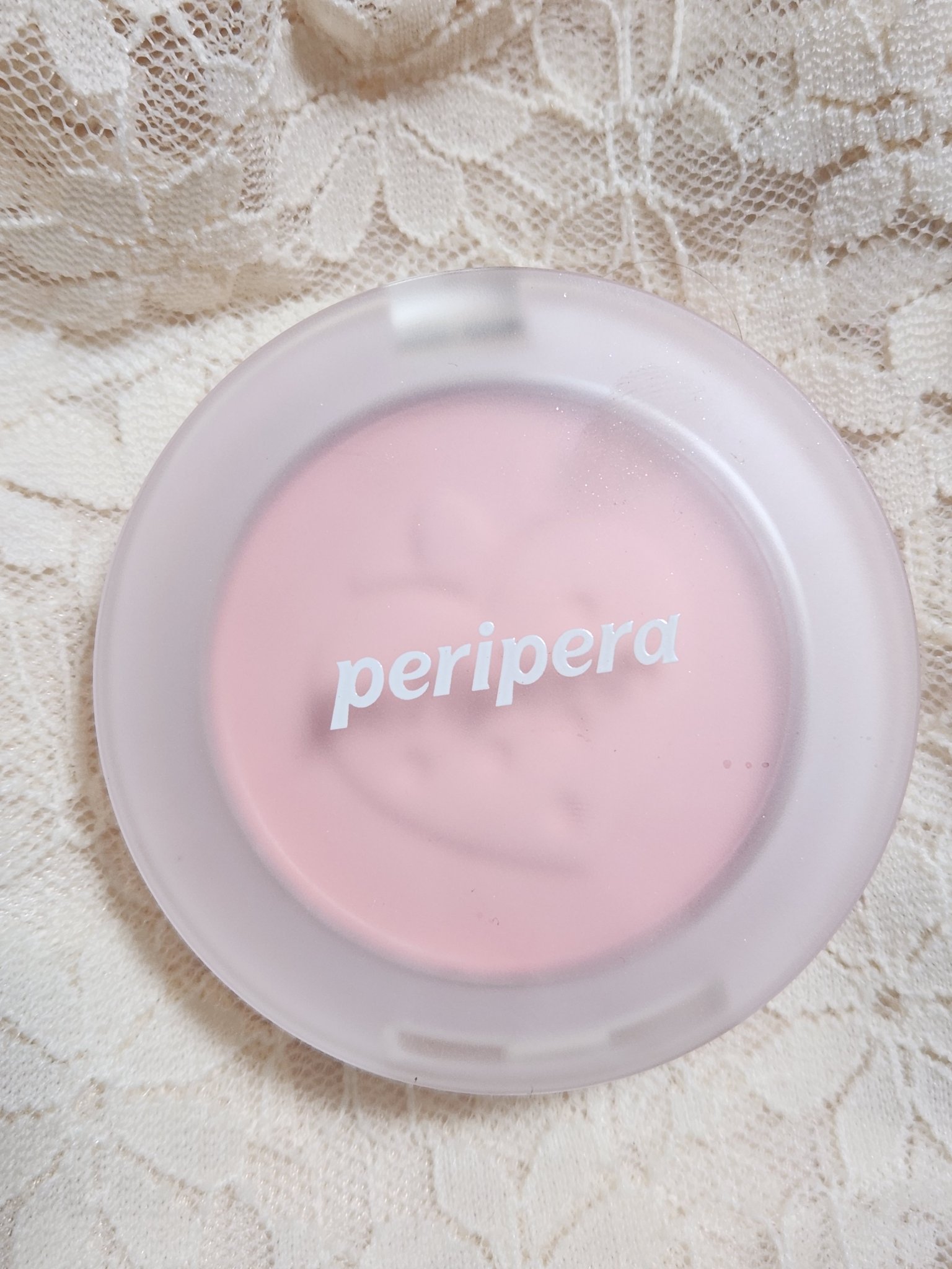 ピュア ブラッシュド サンシャイン チーク/PERIPERA/パウダーチークを使ったクチコミ（2枚目）