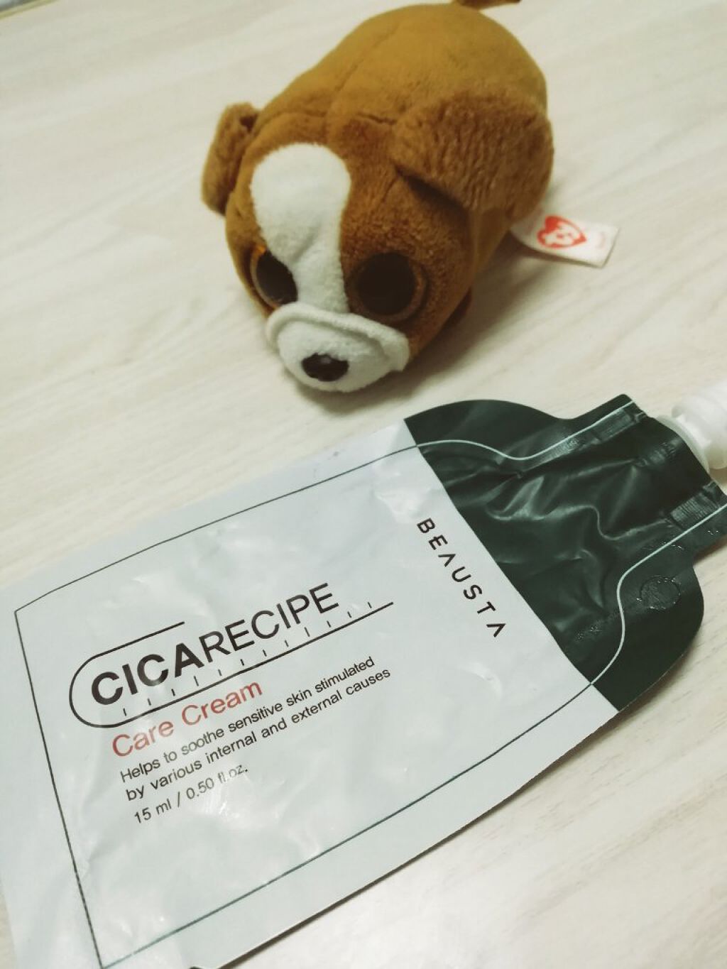 CICA ケアクリーム/BEAUSTA/フェイスクリームを使ったクチコミ（1枚目）
