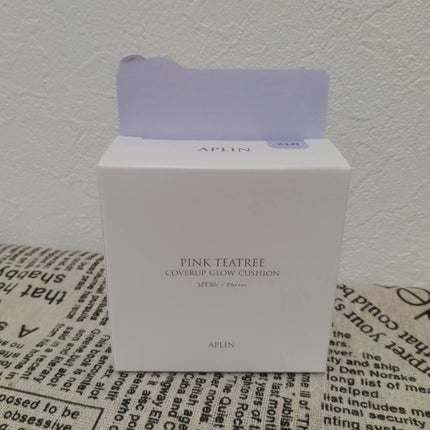 ピンクティーツリーカバーアップグロウクッション/APLIN/クッションファンデーションを使ったクチコミ(2枚目)