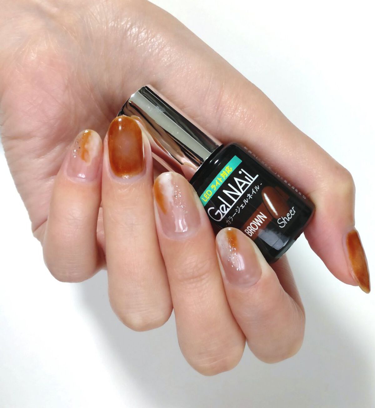 ジェルネイル（ライト対応）/セリア/ジェルネイルを使ったクチコミ（2枚目）