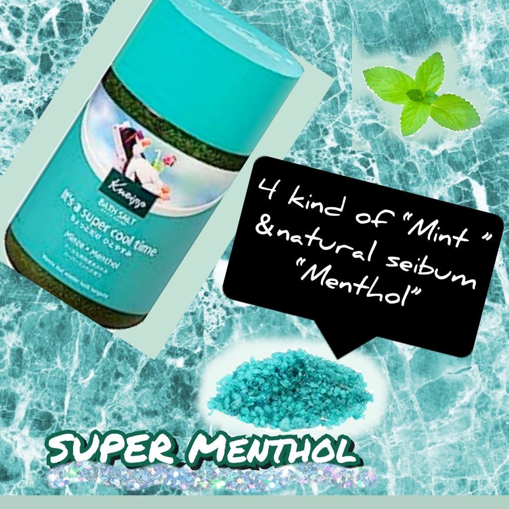 クナイプ バスソルト スーパーミントの香り/クナイプ/無機塩系入浴剤を使ったクチコミ(2枚目)