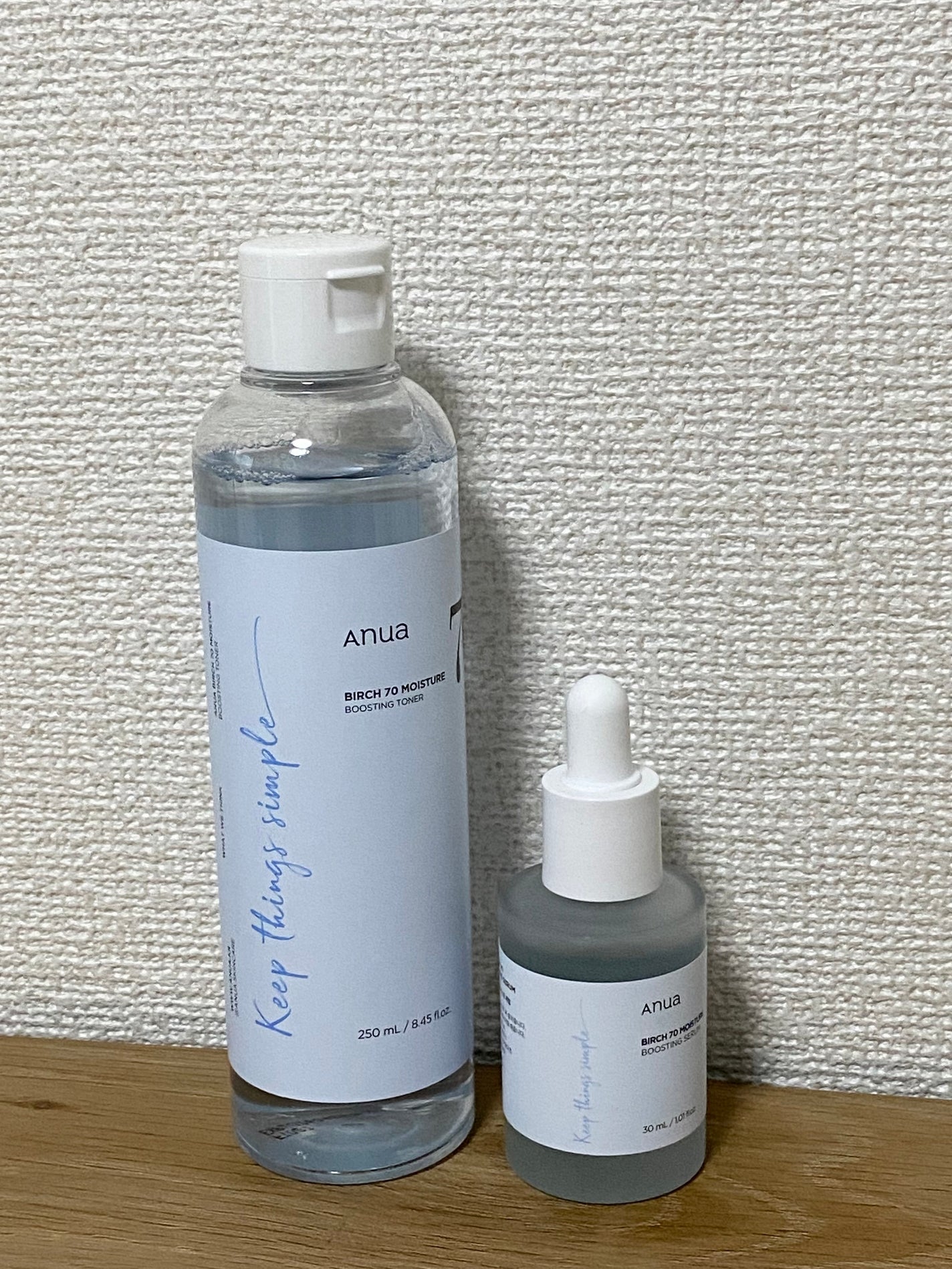 シラカバ70%水分ブースティングセラム/Anua/美容液を使ったクチコミ(2枚目)