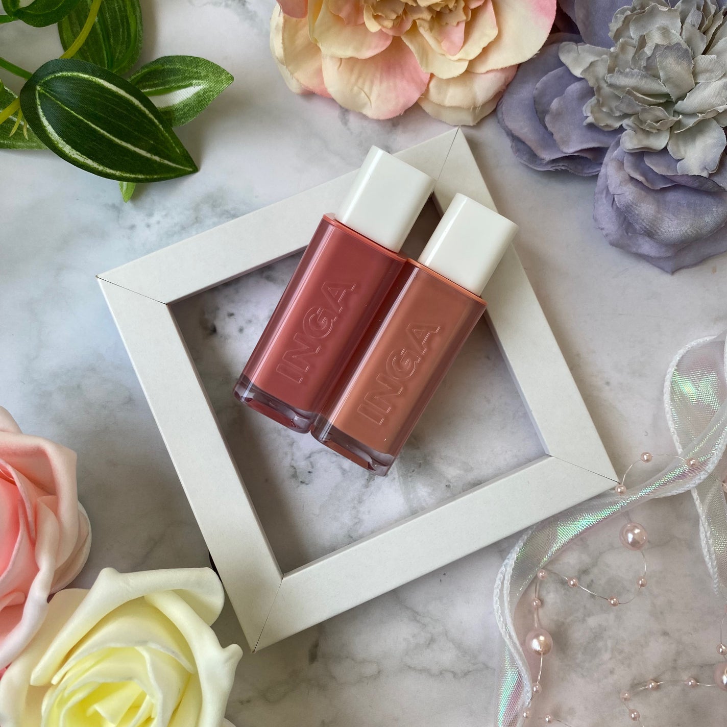 ウォーターグローリップティント/INGA/リップティントを使ったクチコミ(7枚目)