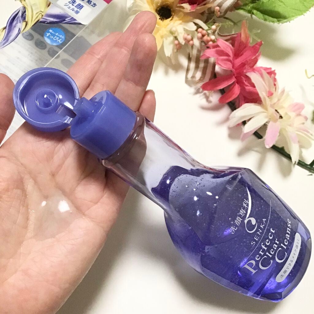 洗顔専科 パーフェクトクリアクレンズ/SENKA(専科)/クレンジングジェルを使ったクチコミ(3枚目)