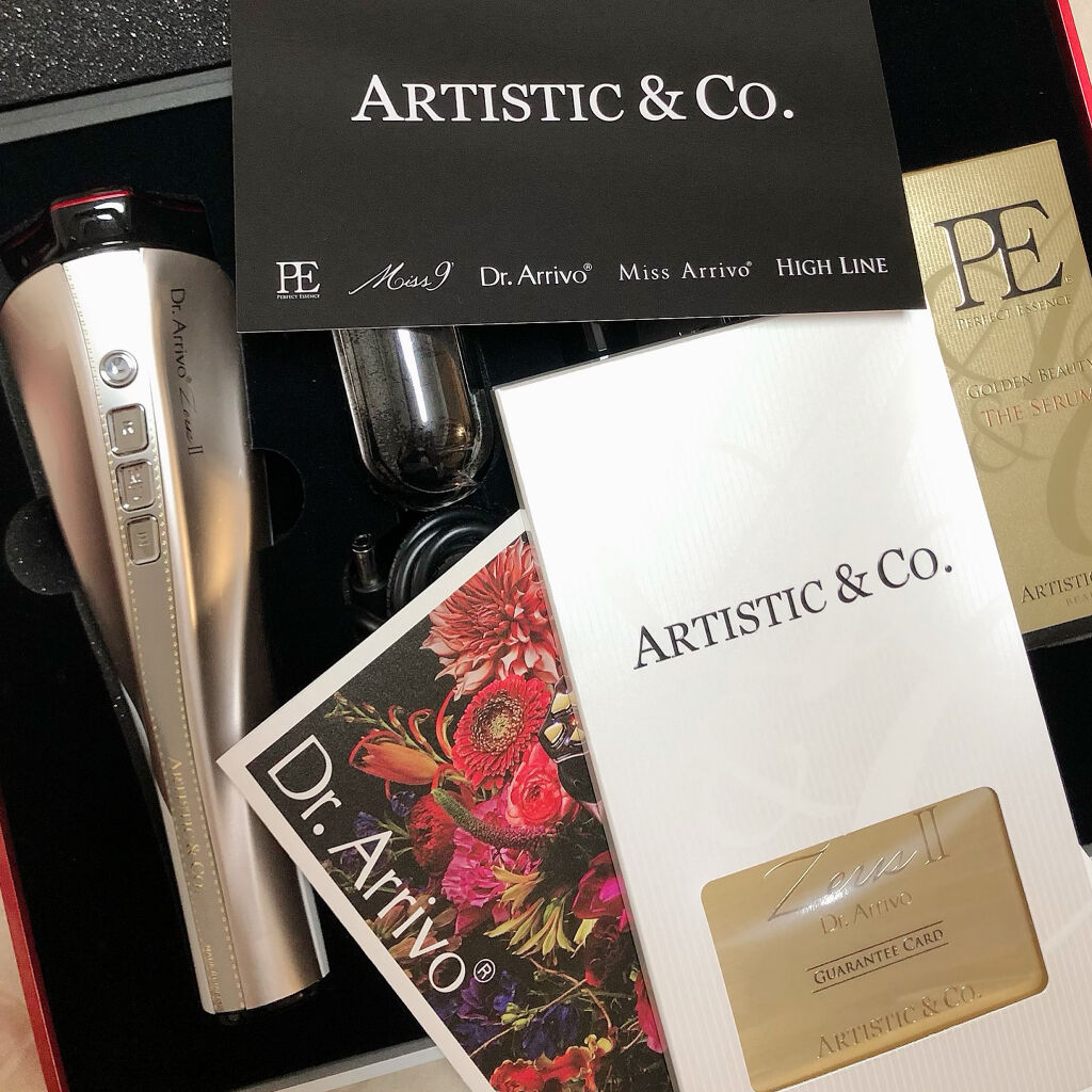 Dr.Arrivo ZeusII/ARTISTIC＆CO./美顔器・マッサージを使ったクチコミ（1枚目）