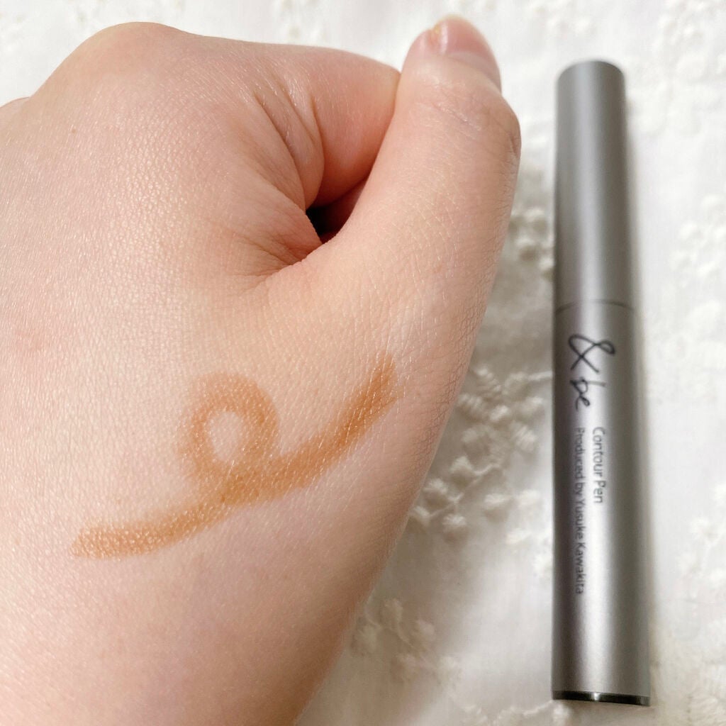 &be コントゥアペン/&be/シェーディングを使ったクチコミ(4枚目)