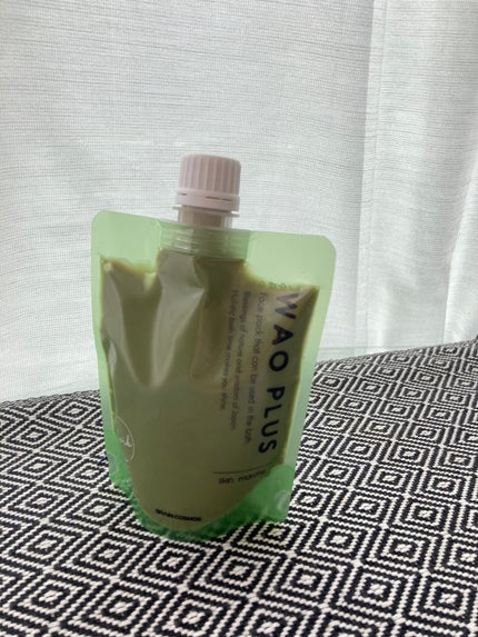 skinmarche WAOPLUS ハートリーフマグワートブースターマスク/ブレーンコスモス/洗い流すパック・マスクを使ったクチコミ(4枚目)