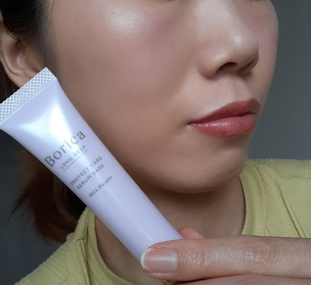 美容液マスクプライマー<クリアパープル>/Borica/化粧下地を使ったクチコミ(7枚目)