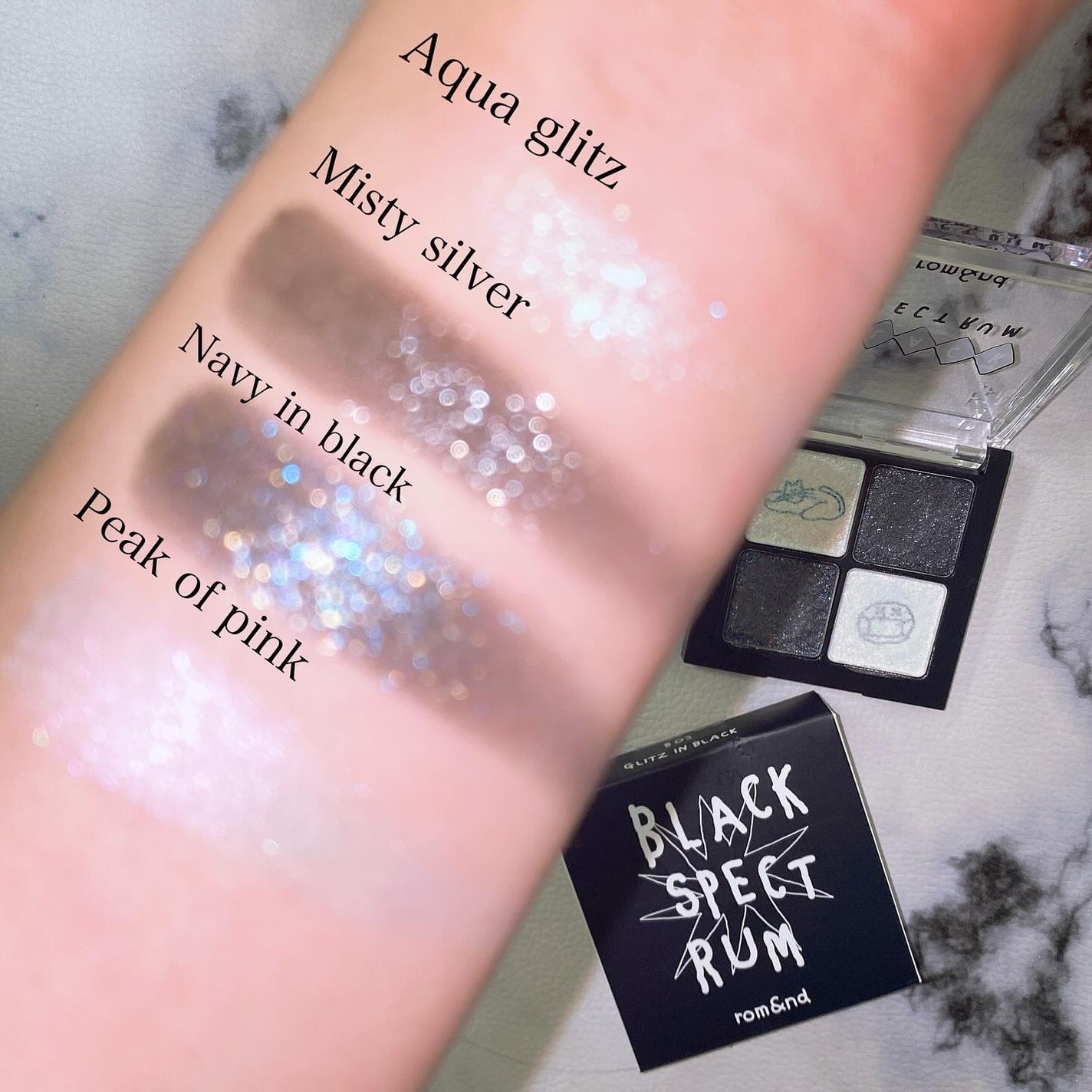 ベターザンアイズ/rom&nd/アイシャドウパレットを使ったクチコミ(4枚目)