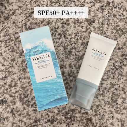 ヒアルーシカ ウォーターフィット サンセラム/SKIN1004/日焼け止めローションを使ったクチコミ(2枚目)