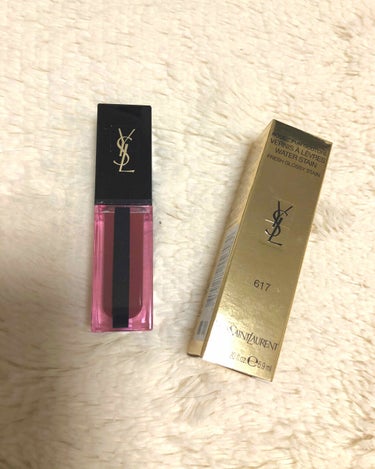 ルージュ ピュールクチュール ヴェルニ ウォーターステイン/YVES SAINT LAURENT BEAUTE/口紅を使ったクチコミ（1枚目）