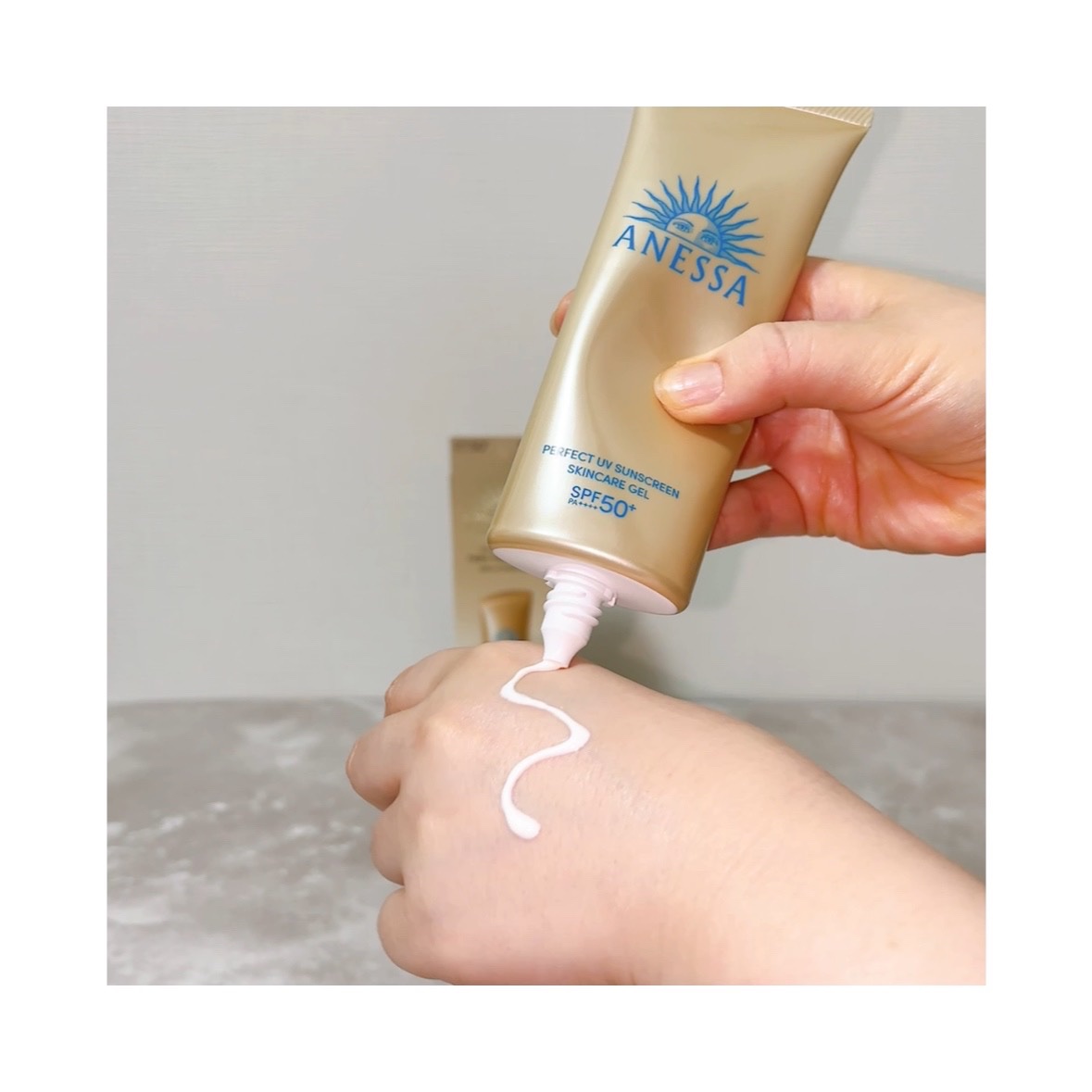 アネッサ　パーフェクトUV　スキンケアジェル　NA/アネッサ/日焼け止めジェルを使ったクチコミ（3枚目）