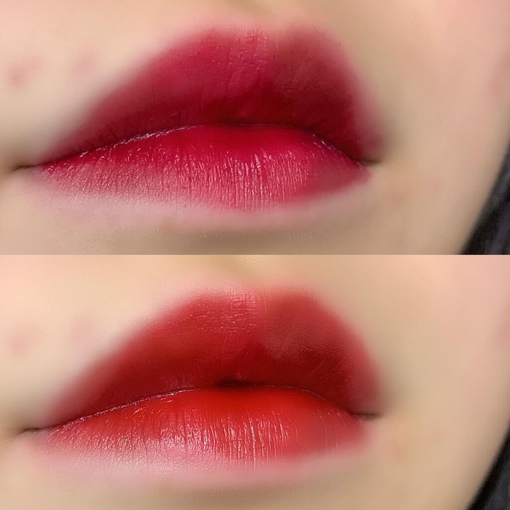 マーラーホットウォーターティント/BLACK ROUGE/リップティントを使ったクチコミ（3枚目）