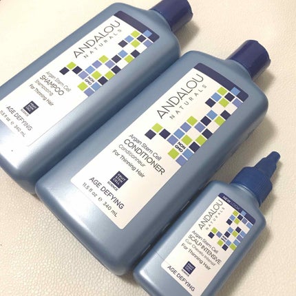 Argan Stem Cell シャンプー・コンディショナー/Andalou Naturals/シャンプー・コンディショナーを使ったクチコミ(1枚目)