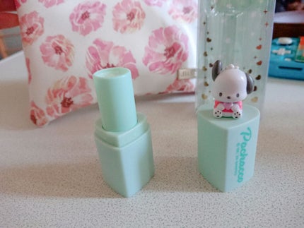 ハートリップクリーム/サンリオ/口紅を使ったクチコミ(3枚目)