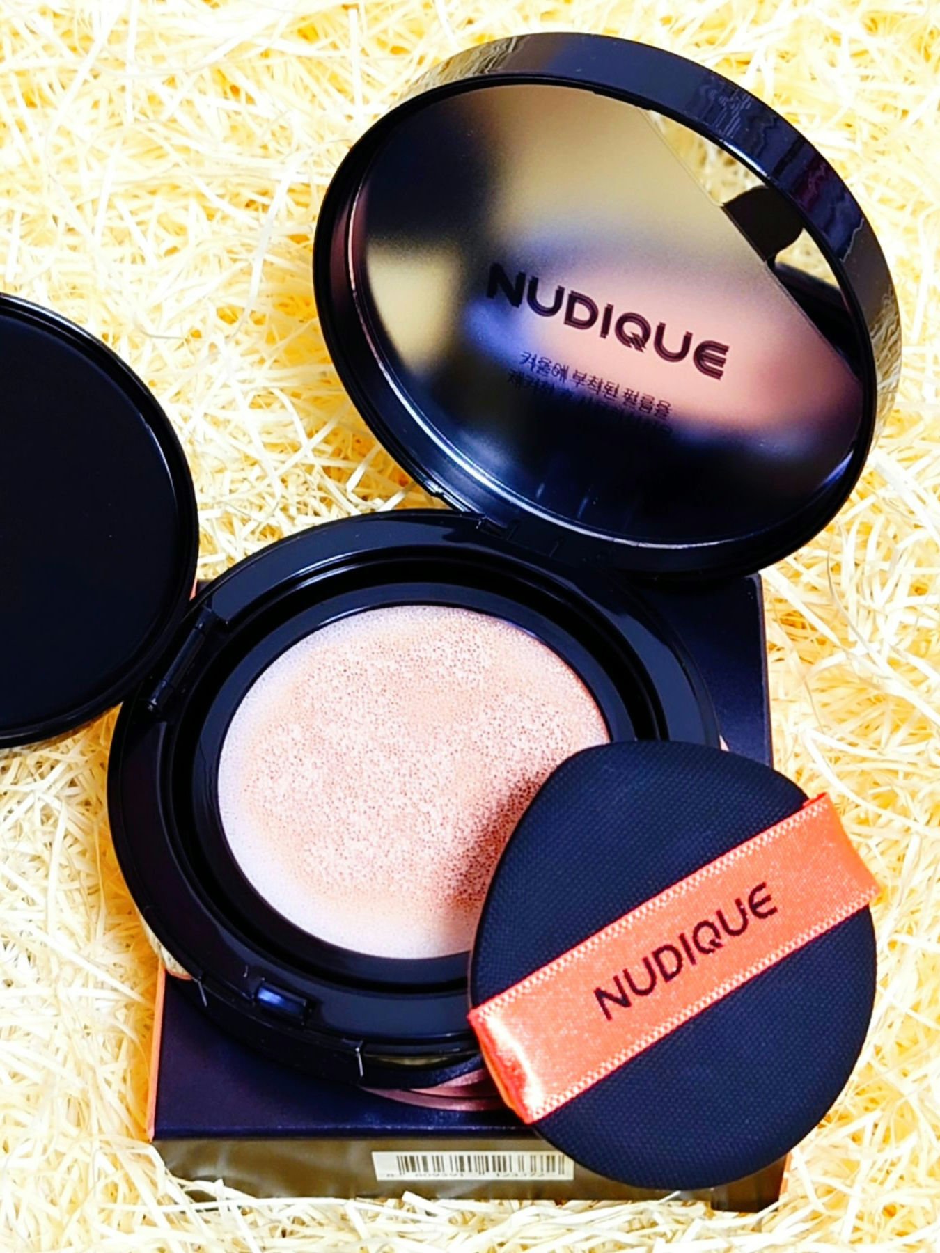 グロウクッションファンデーション/NUDIQUE/クッションファンデーションを使ったクチコミ（2枚目）