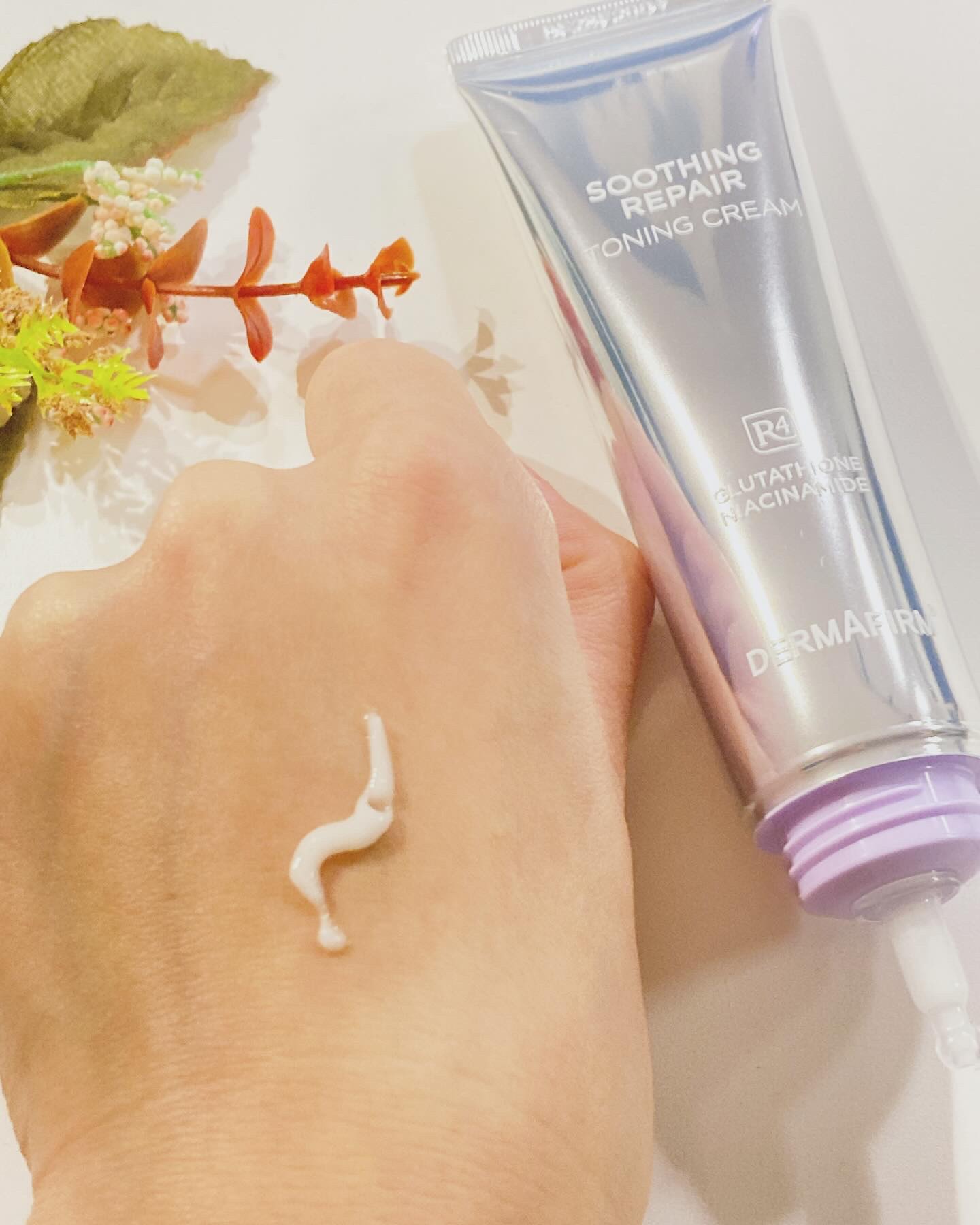 スージングリペア　トーニングクリーム/ダーマファーム/フェイスクリームを使ったクチコミ（2枚目）