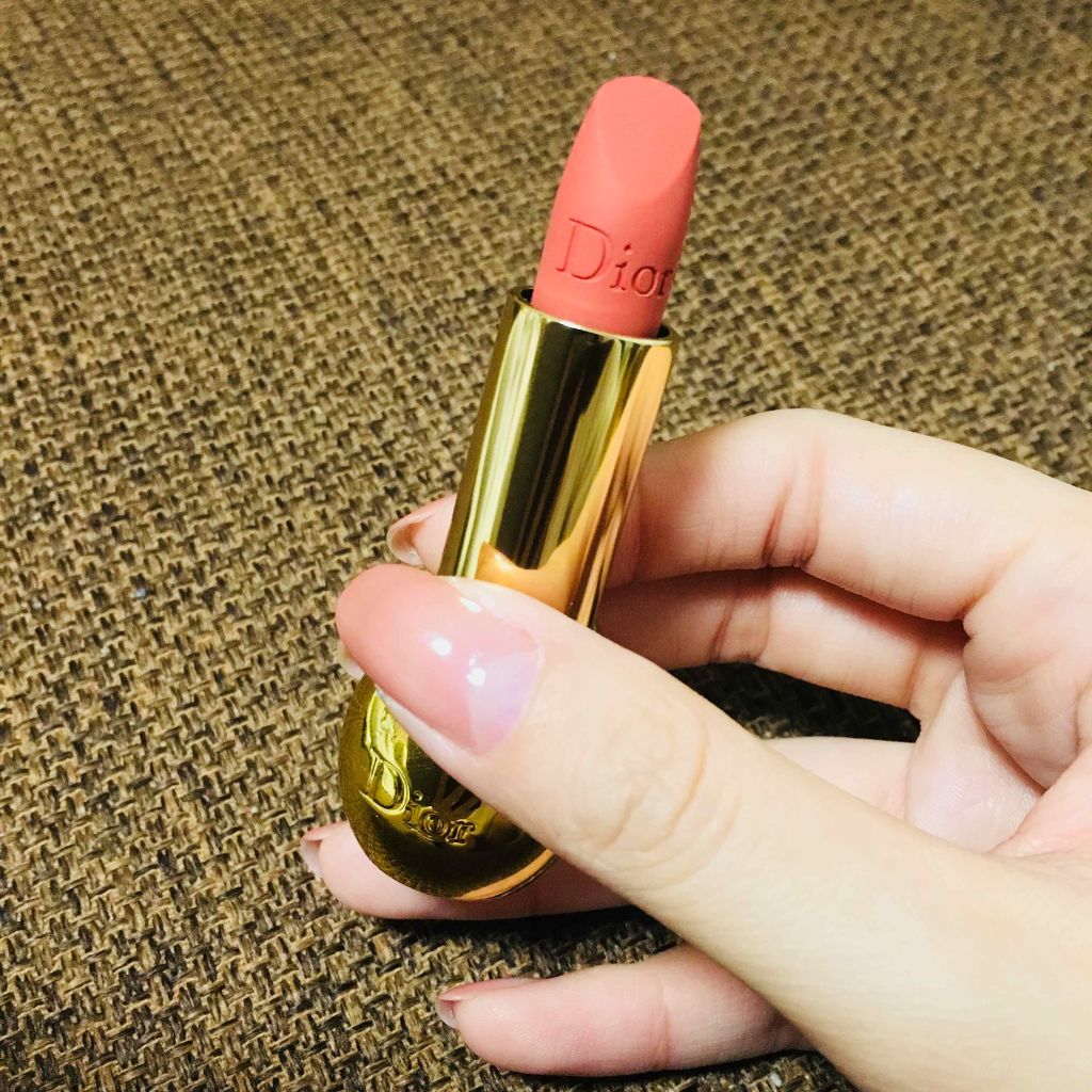 ディオリフィック ベルベット タッチ リップスティック/Dior/口紅を使ったクチコミ（1枚目）