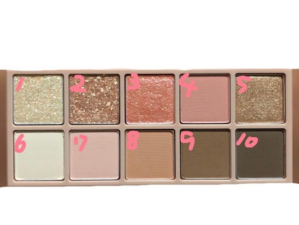 ベターザンパレット/rom&nd/アイシャドウパレットを使ったクチコミ(3枚目)