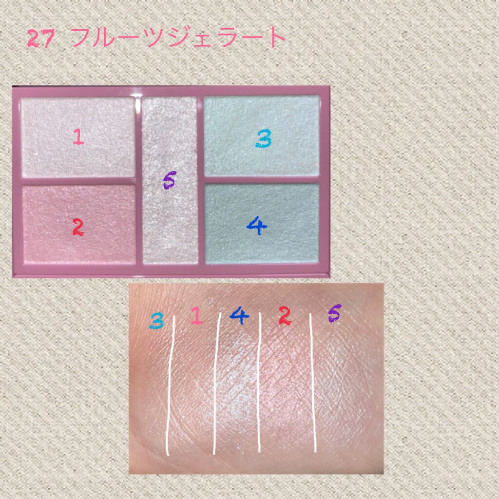 パーフェクトスタイリストアイズ/キャンメイク/アイシャドウパレットを使ったクチコミ（3枚目）