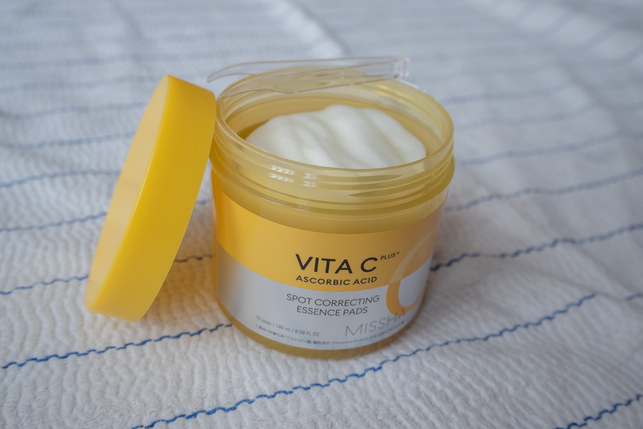 ミシャ ビタシープラス 美容液パッド/MISSHA/トナーパッドを使ったクチコミ（2枚目）