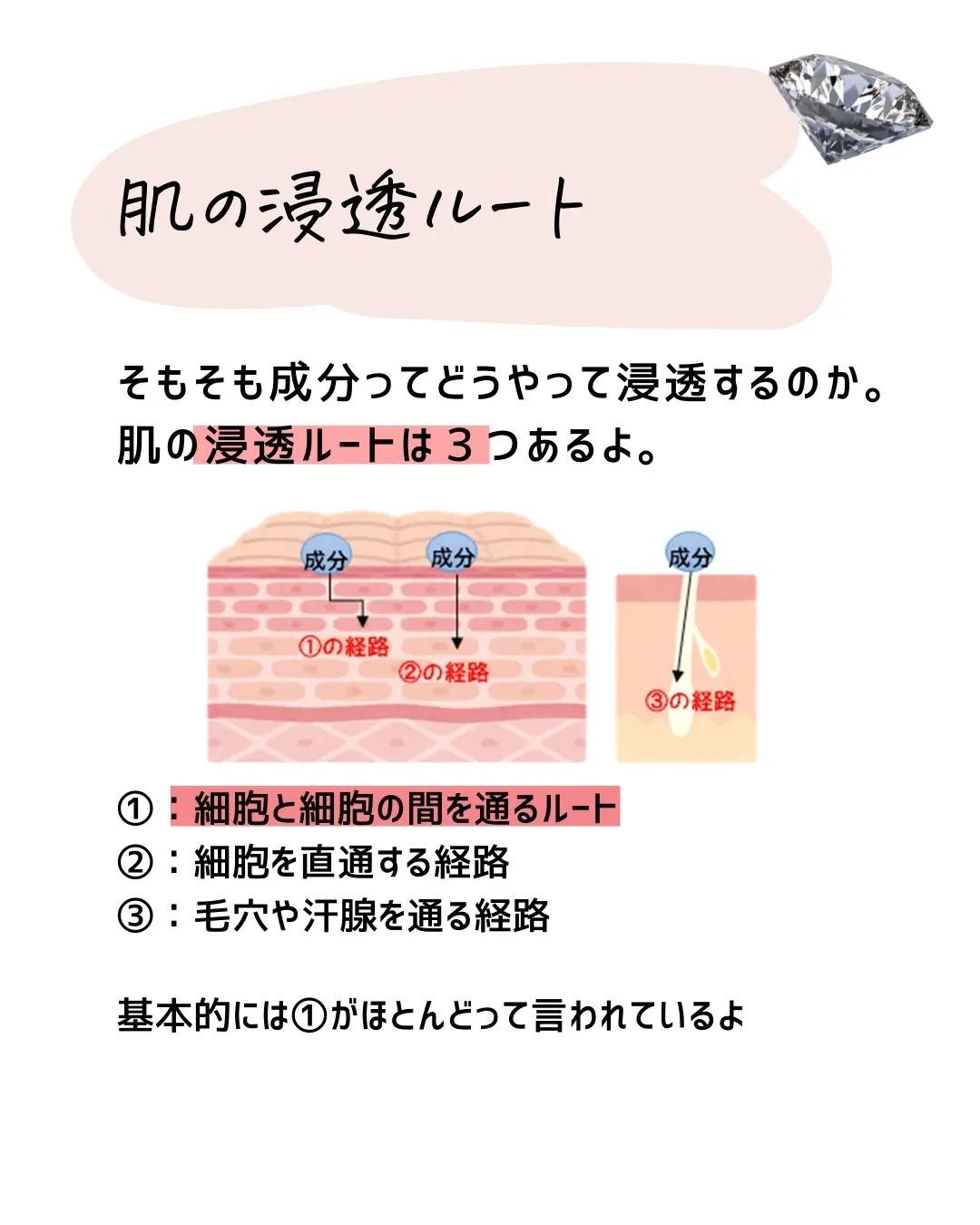 とまと村長@化粧品研究者 on LIPS 「化粧品研究者のとまと村長です🍅今回は化粧品を語る上で大切な「浸..」(6枚目)