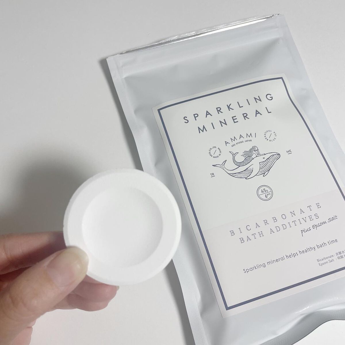 SPARKLING MINERAL/AMAMI/炭酸系入浴剤を使ったクチコミ（2枚目）