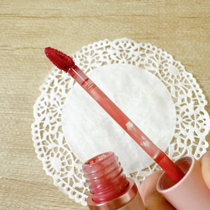 ムードインハンサーウォーターリキッドグロウ/hince/口紅を使ったクチコミ(4枚目)