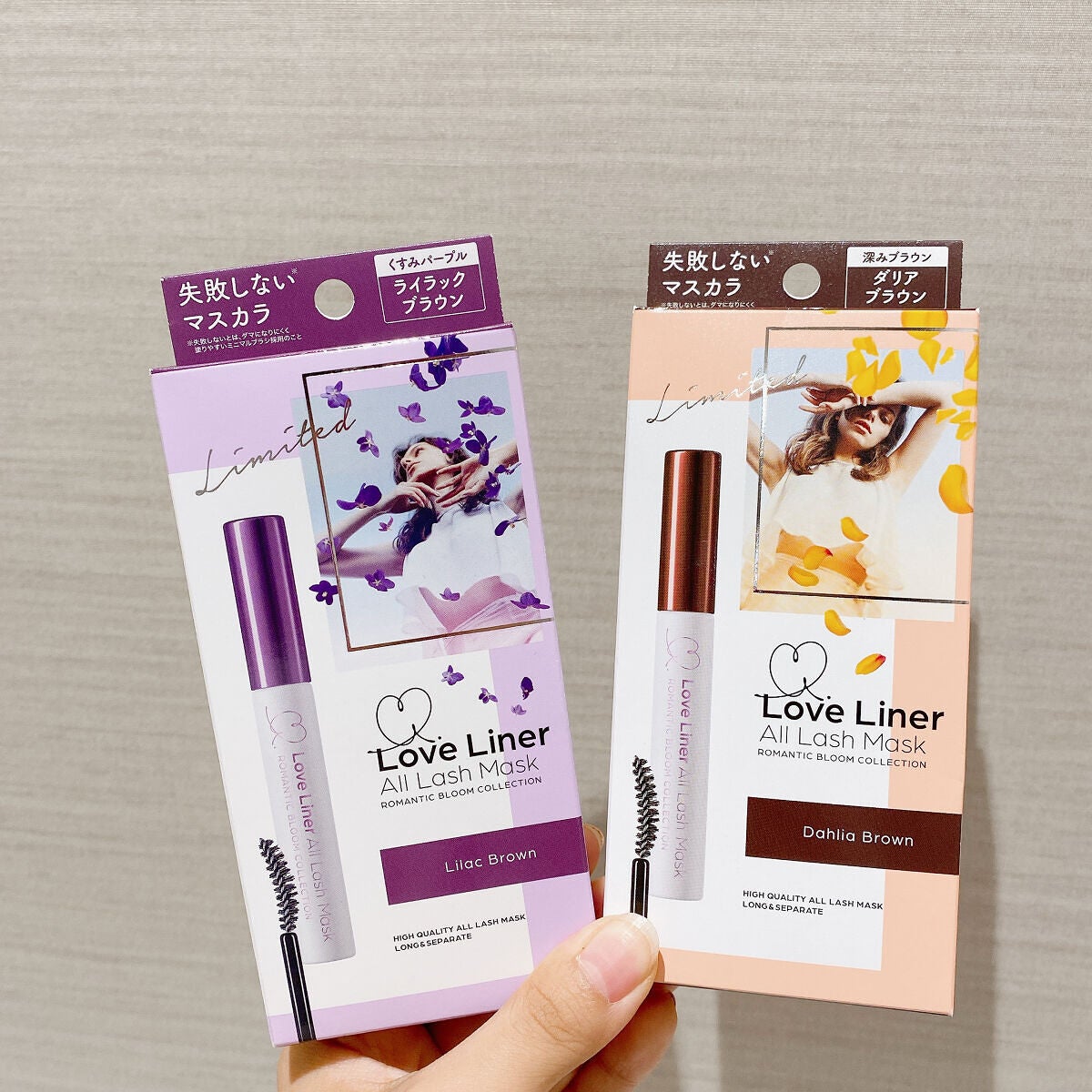 ラブ・ライナー オールラッシュマスク ロマンティックブルームコレクション<マスカラ>/ラブ・ライナー/マスカラを使ったクチコミ(1枚目)