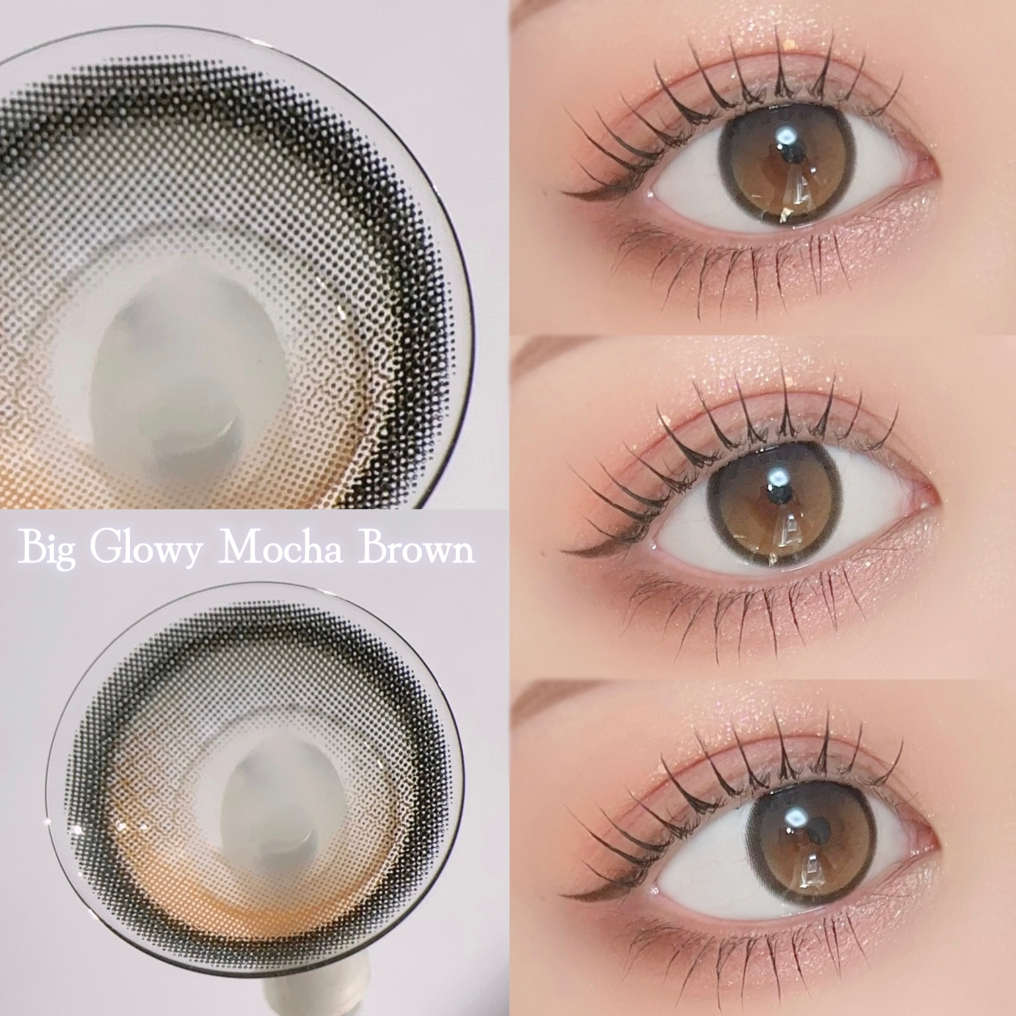 Glowy 1day/OLENS/ワンデー（１DAY）カラコンを使ったクチコミ（3枚目）