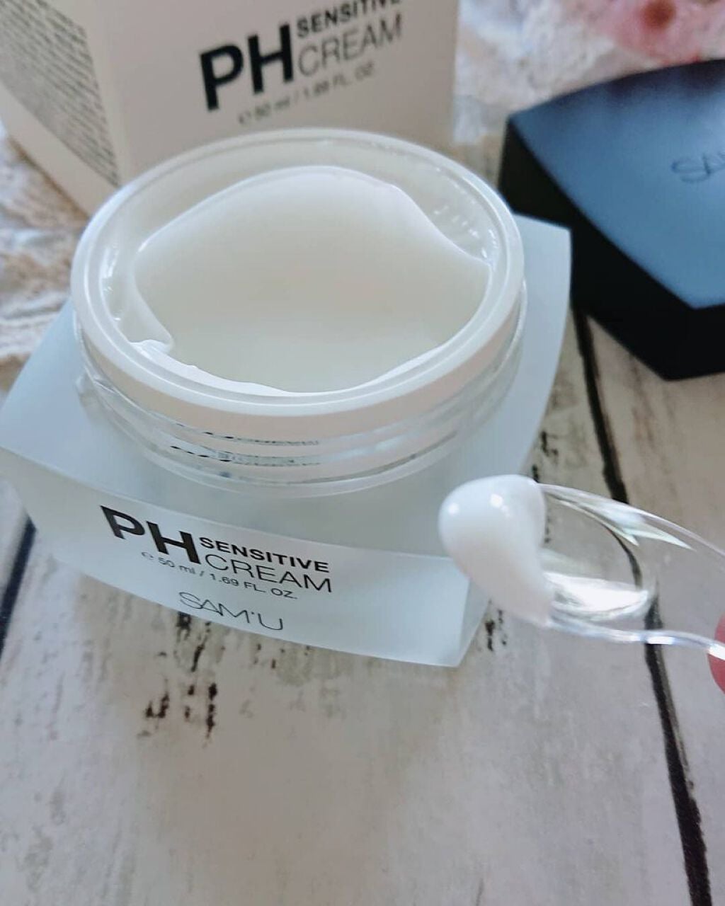 サミュ PHセンシティブクリーム/SAM'U/フェイスクリームを使ったクチコミ(2枚目)